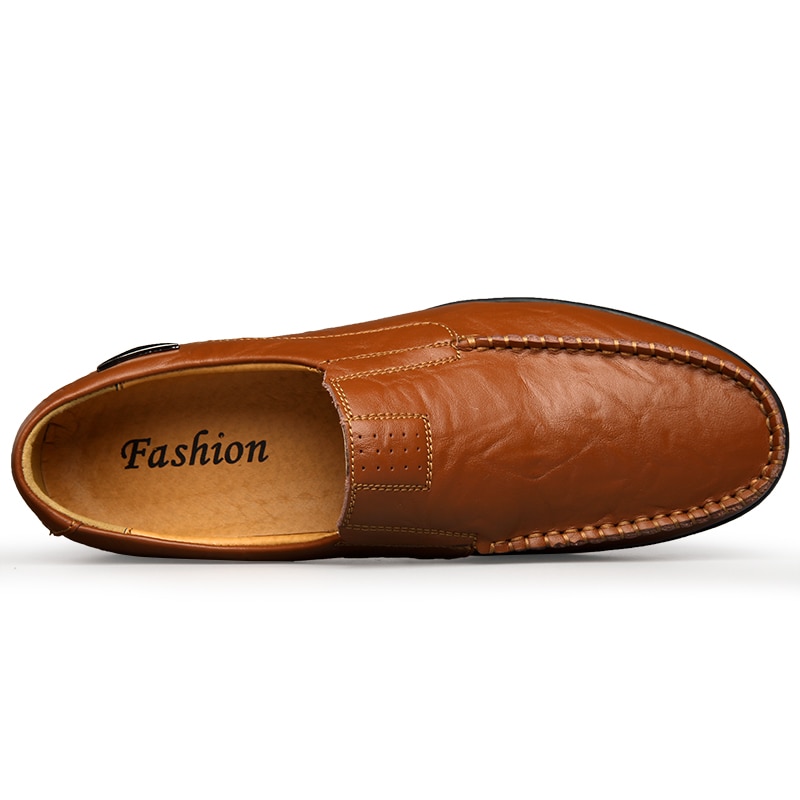 Men's Genuine Leather Casual Moccasins - Image 5