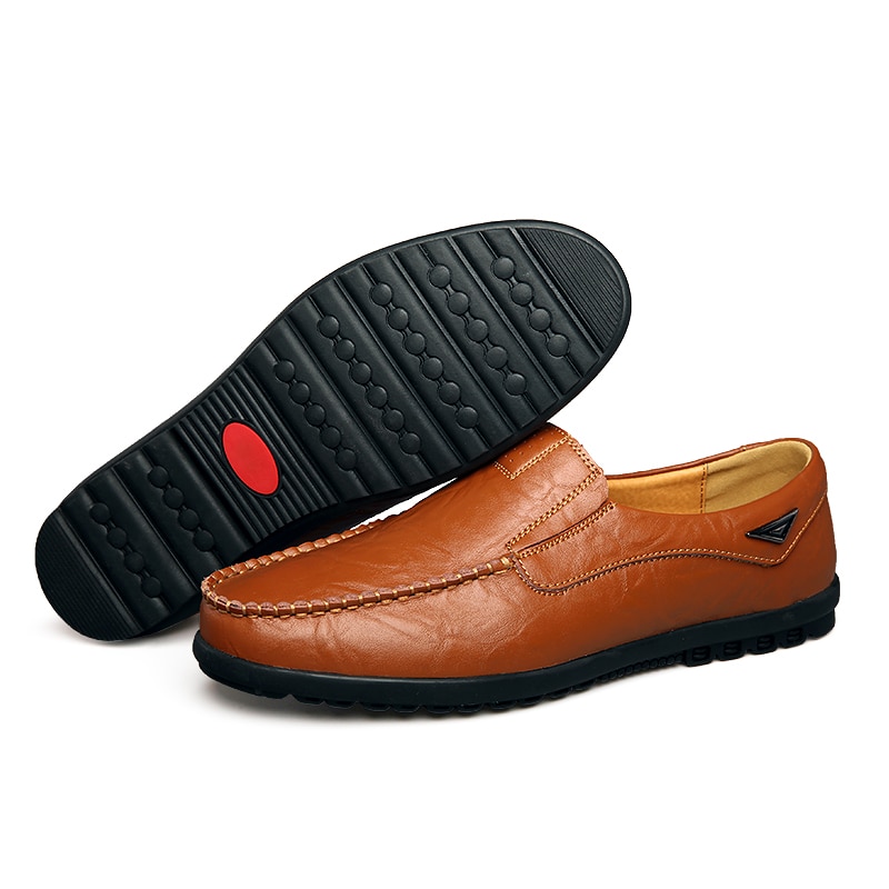 Men's Genuine Leather Casual Moccasins - Image 4